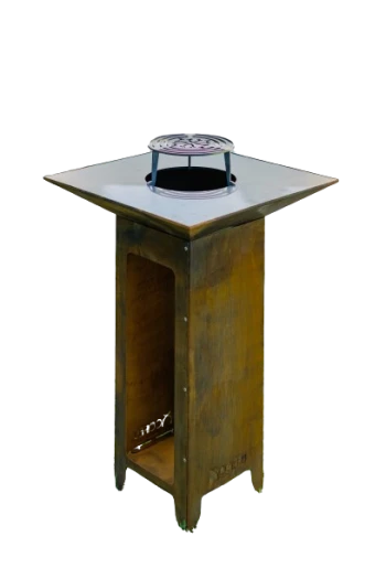 Carr&eacute; 60x60cm 400&euro; (Bois et charbon)